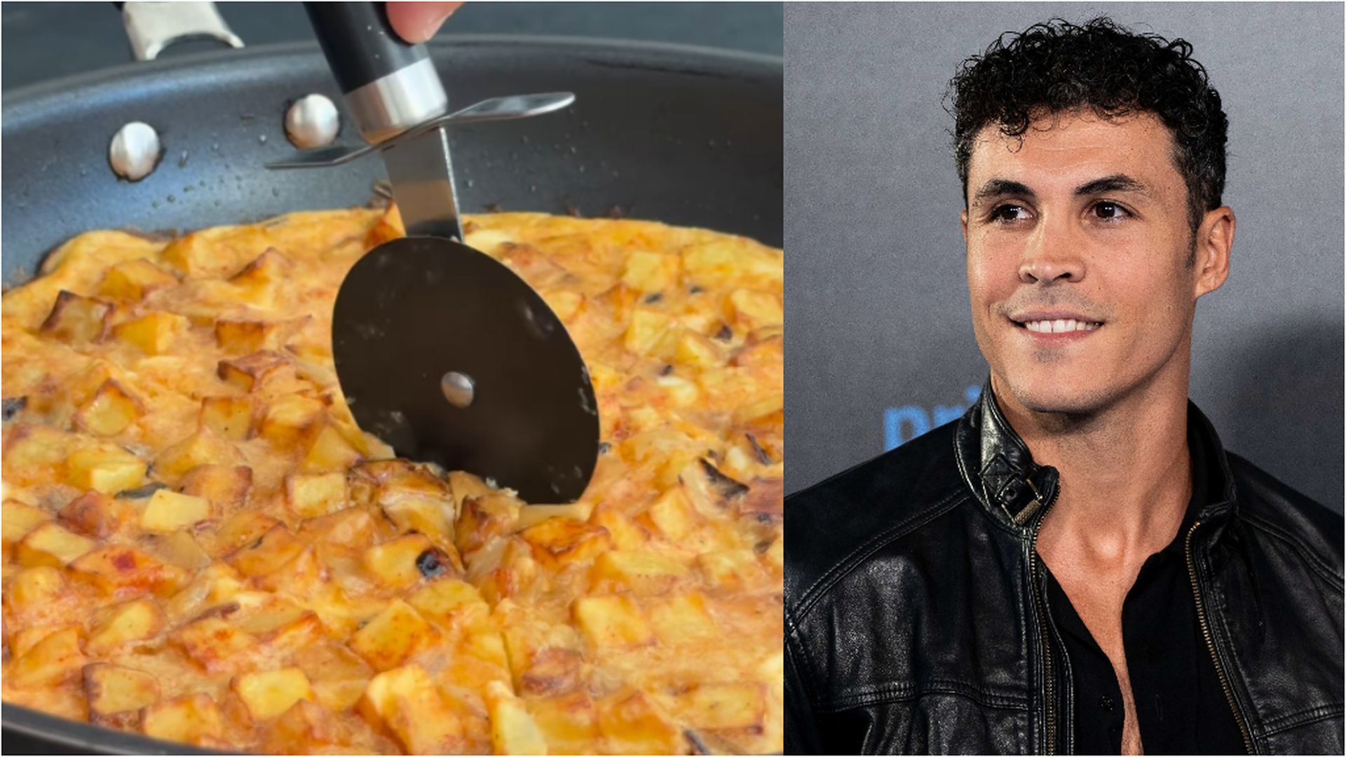 La receta de pizza-tortilla de Kiko Jiménez