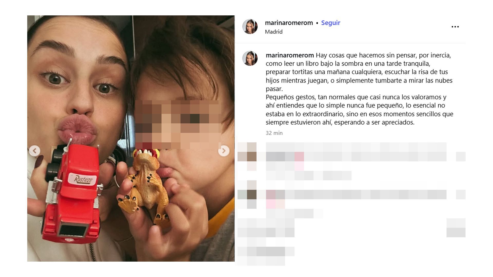 La reflexión de Marina Romero tras hacer pública su enfermedad