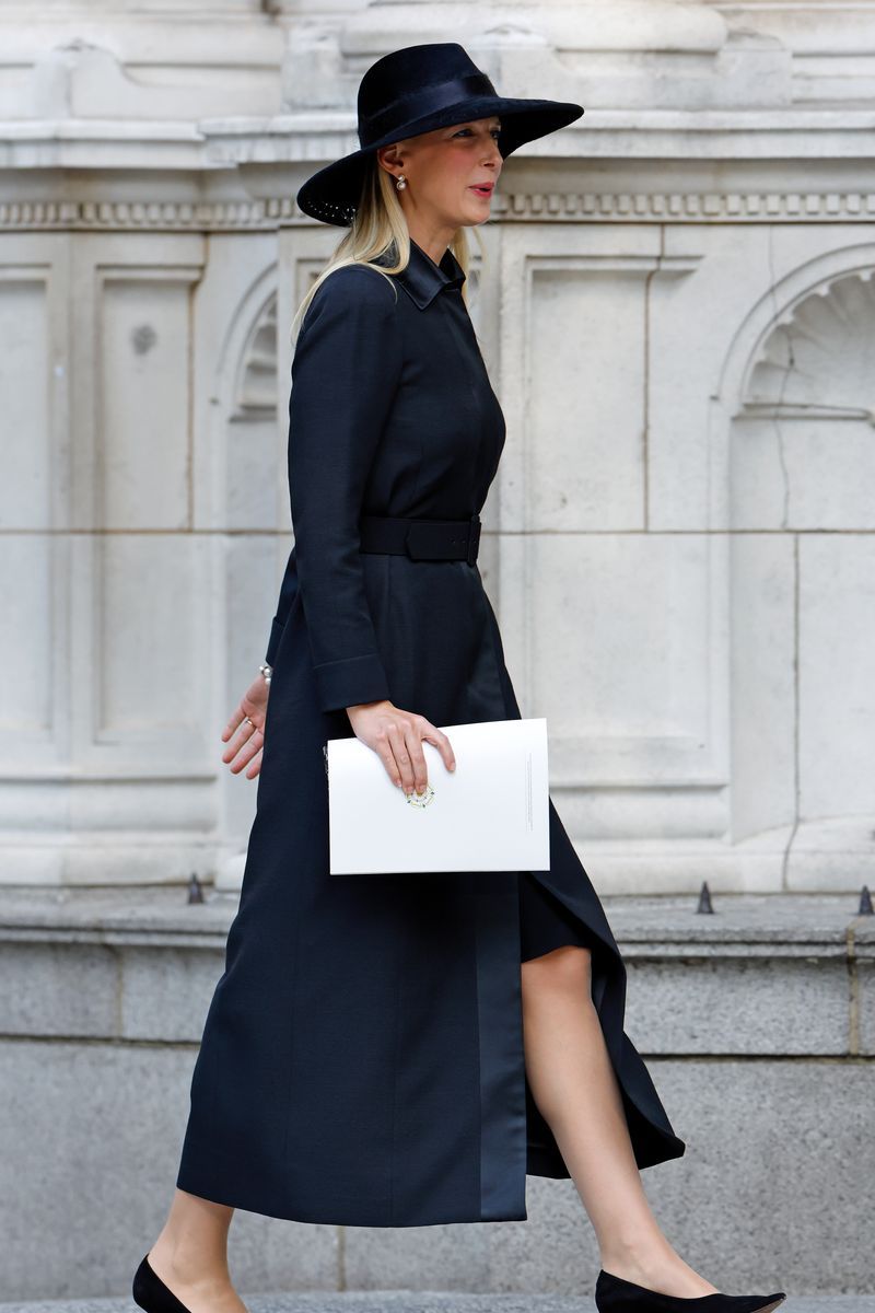 Lady Gabriella Windsor en el funeral de la duquesa de Kent