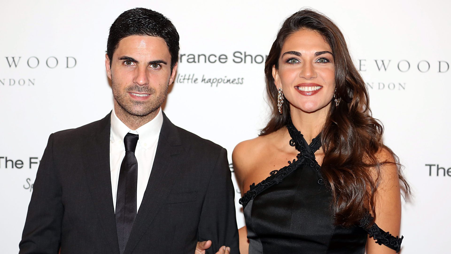 Lorena Bernal y el futbolista Mikel Arteta Lorena Bernal y el futbolista Mikel Arteta