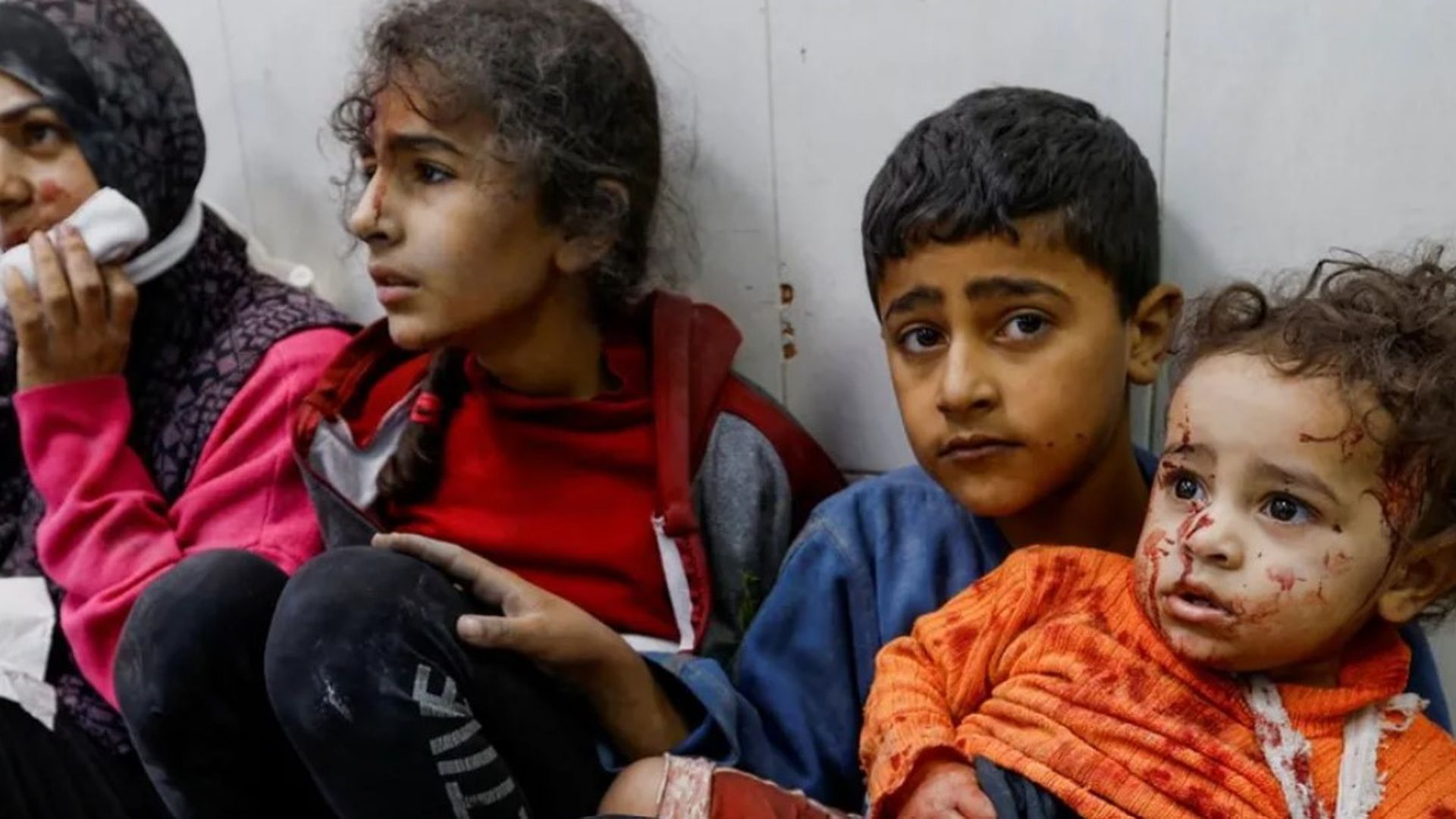 Los niños en Gaza, las grandes víctimas del genocidio de Israel.