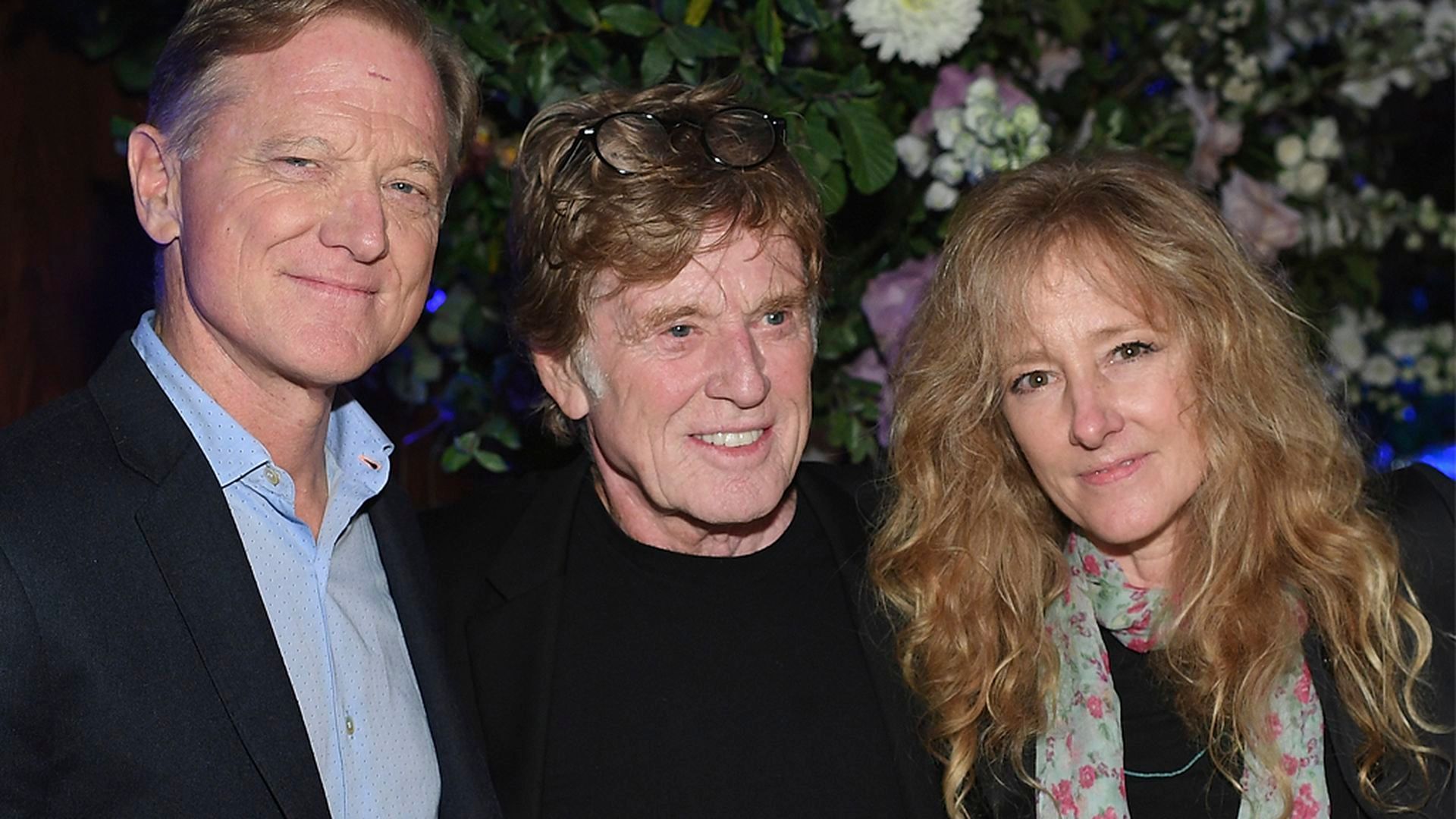 Robert Redford y sus hijos