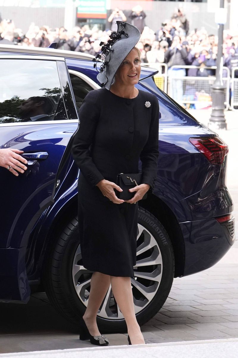 Sophie de Edimburgo en el funeral de la duquesa de Kent