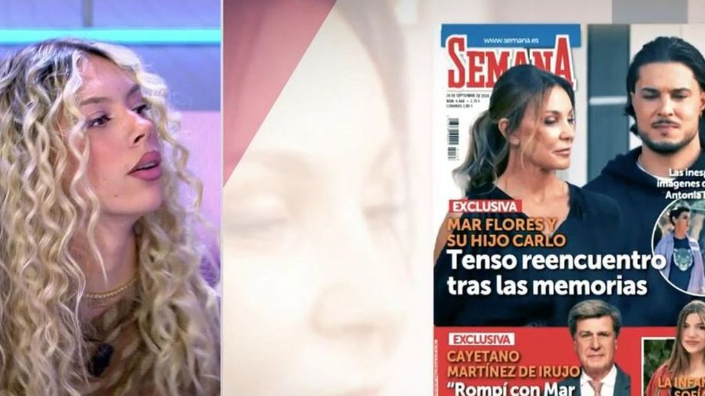 Alejandra Rubio desmiente que Carlo Costanzia y Mar Flores tengan mal rollo