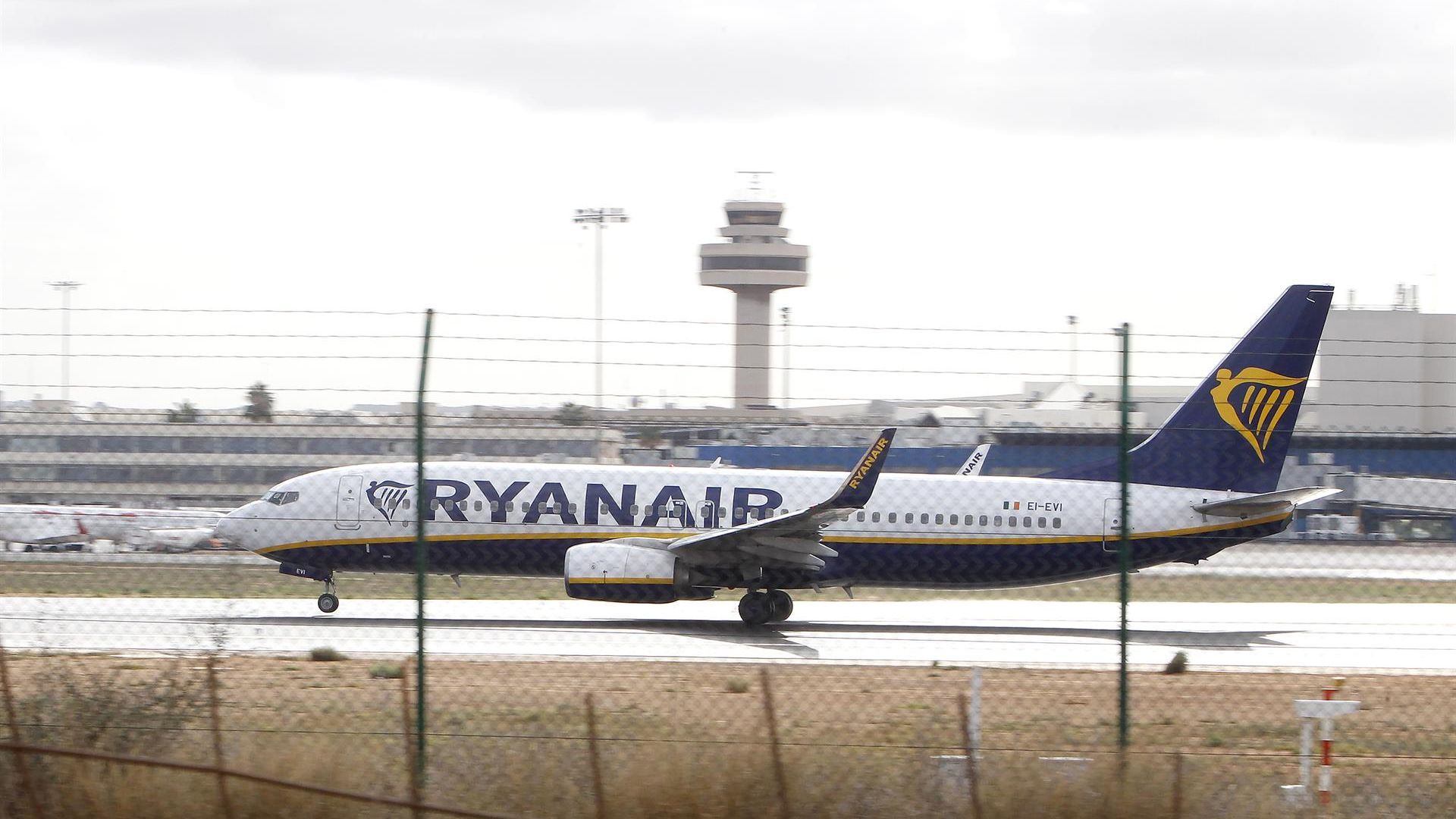 Avión de Ryanair
