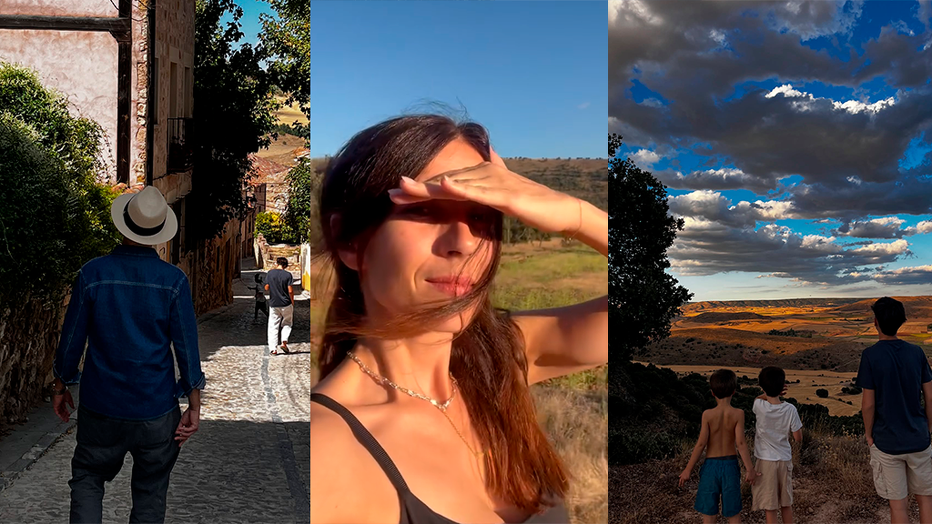 Bárbara Goenaga y sus vacaciones en familia