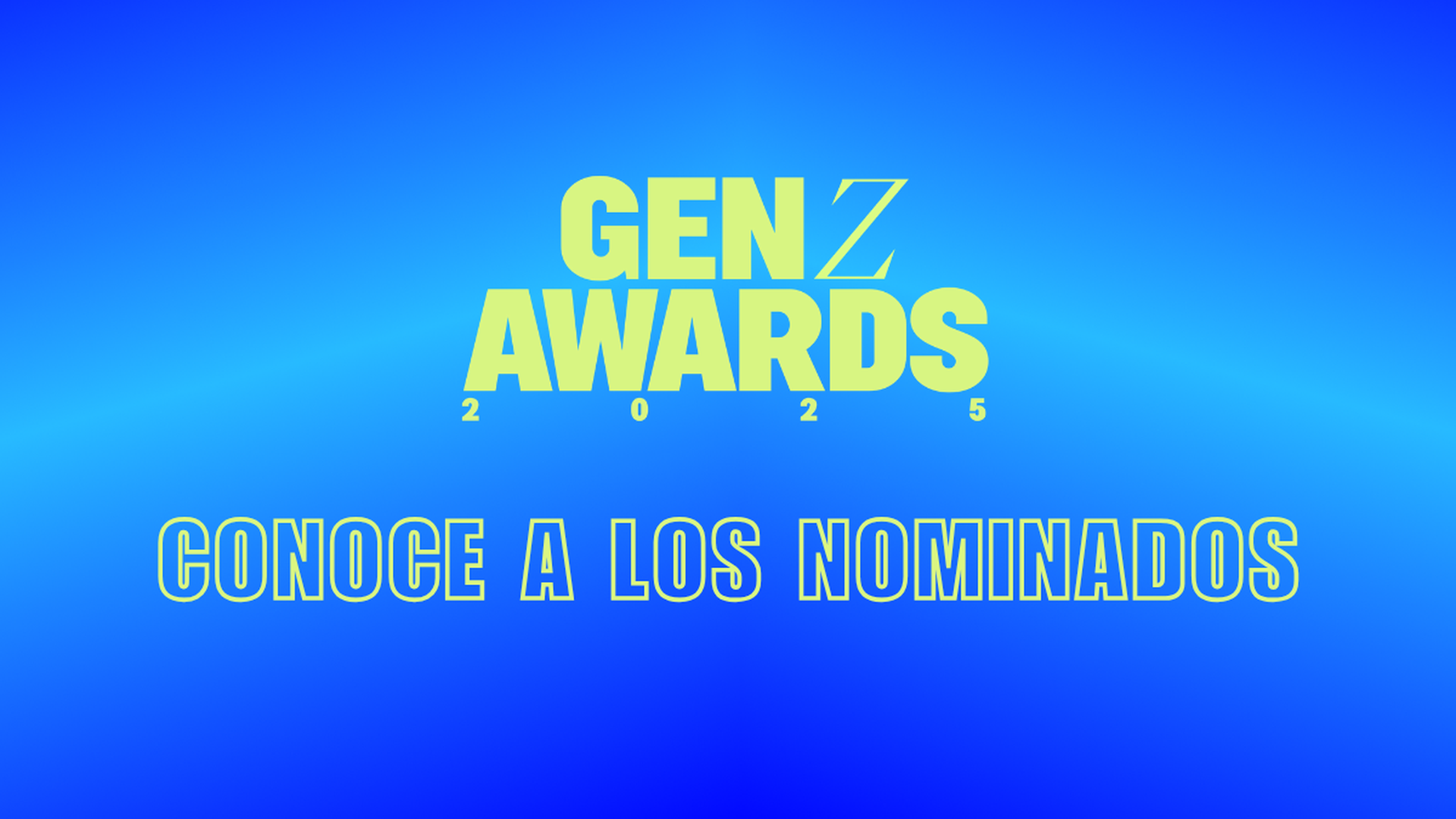 Descubre a todos los nominados de la tercera edición de 'GenZ Awards'