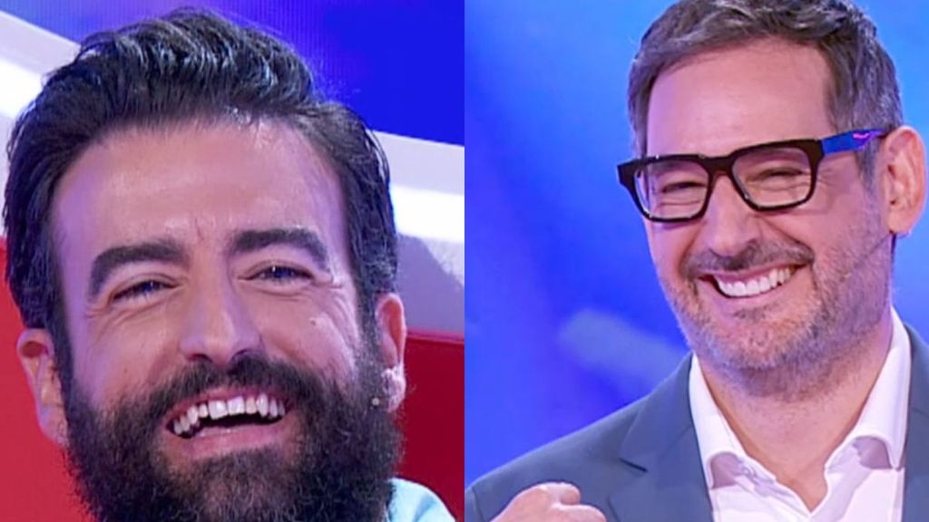 El ataque de risa de Eugeni Alemany tras un momento 'picante' protagonizado por Rafa Castaño: "Te voy a dar lo tuyo"