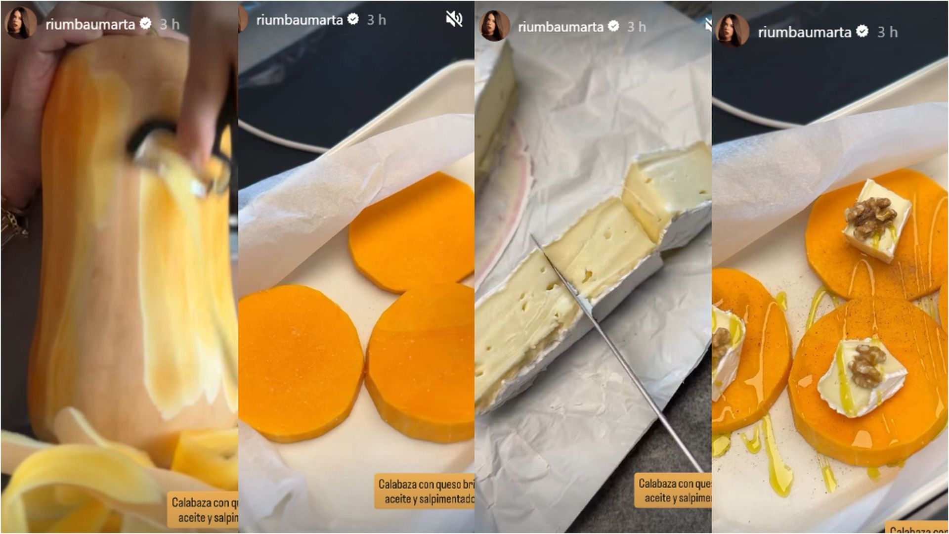 El paso a paso de la receta de Marta Riumbau