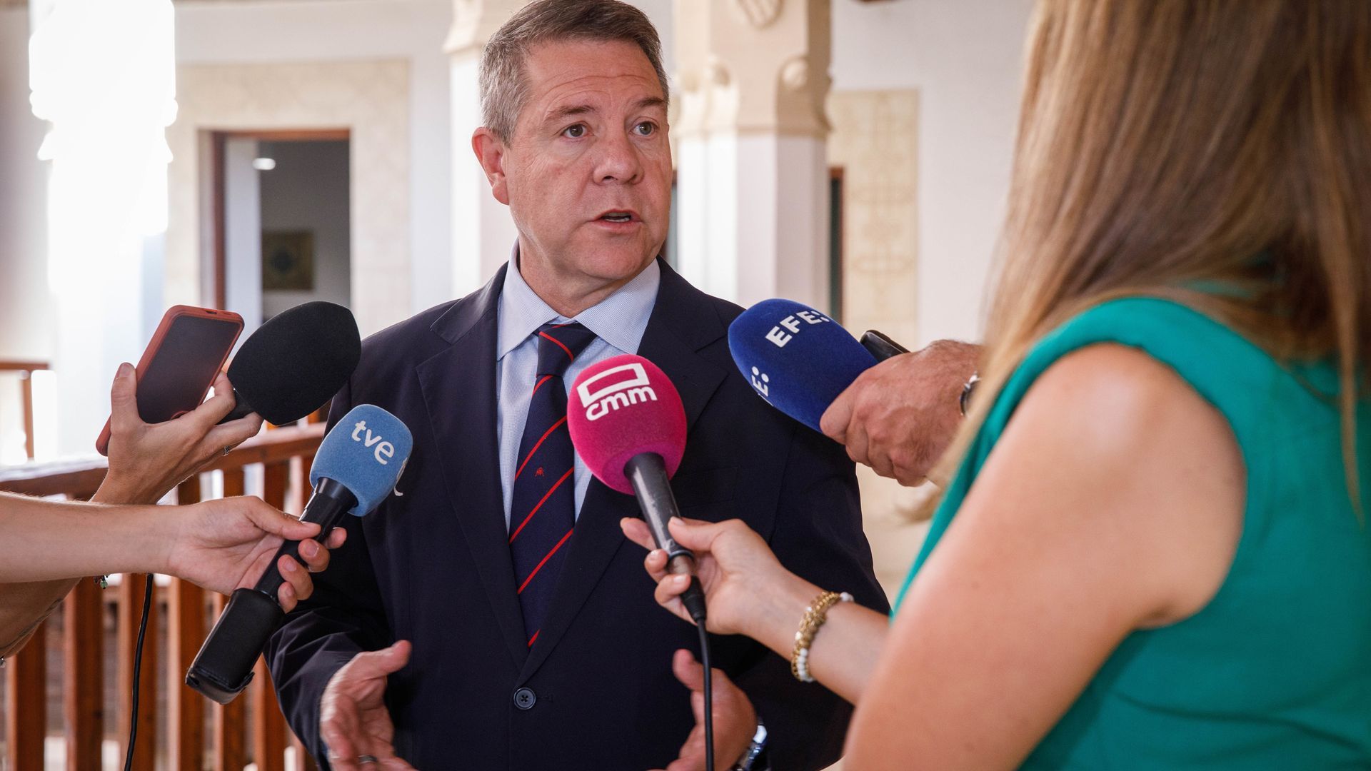 El presidente de Castilla-La Mancha, Emiliano García-Page