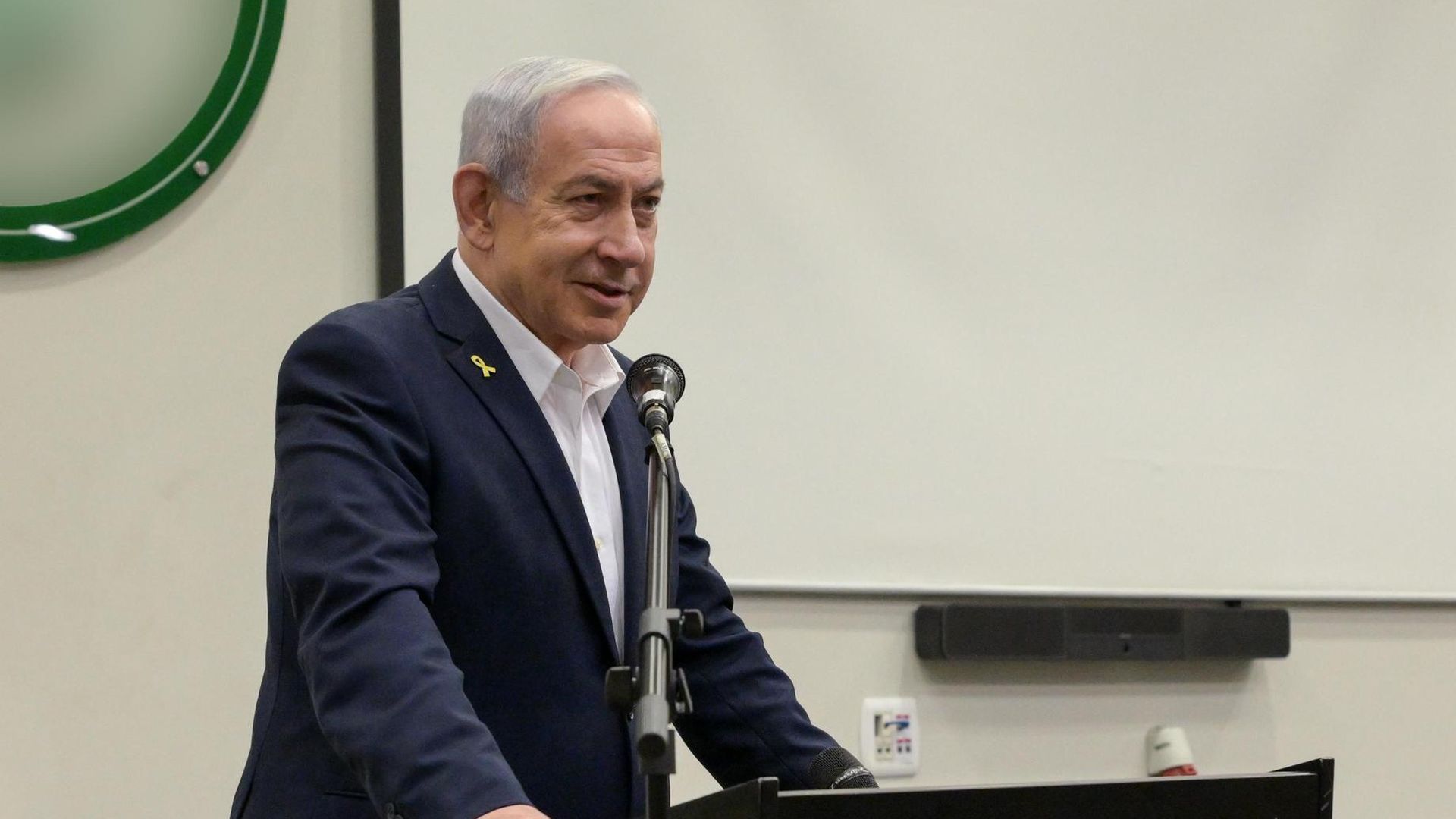 El primer ministro israelí, Benjamin Netanyahu