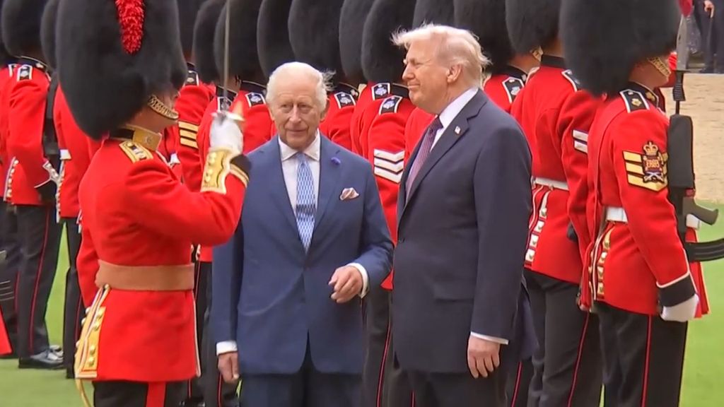 Donald Trump disfrutó en su visita a Reino Unido de un privilegio monárquico que no tuvo ni Ronald Reagan