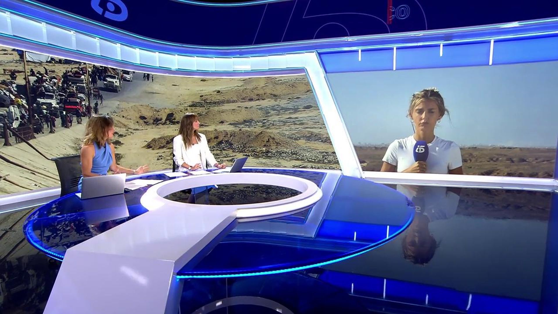 Laura de Chiclana, testigo directo del éxodo y la destrucción total en Gaza