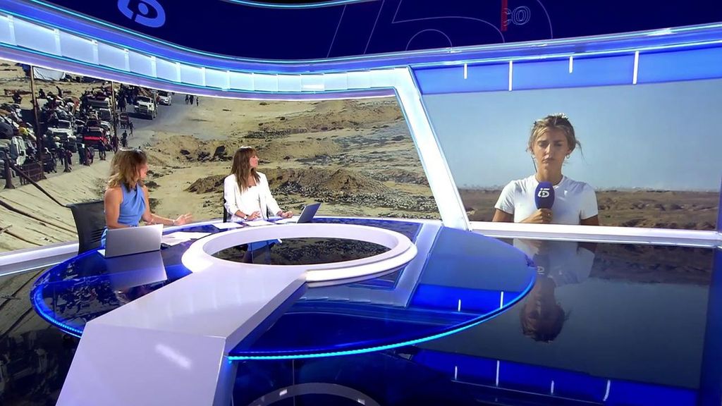 Laura de Chiclana, testigo directo del éxodo y la destrucción total en Gaza