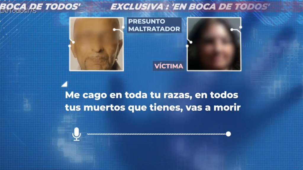 Los escalofriantes audios con las amenazas del maltratador que quemó viva a su exmujer: "Estás viva por tu nieta"