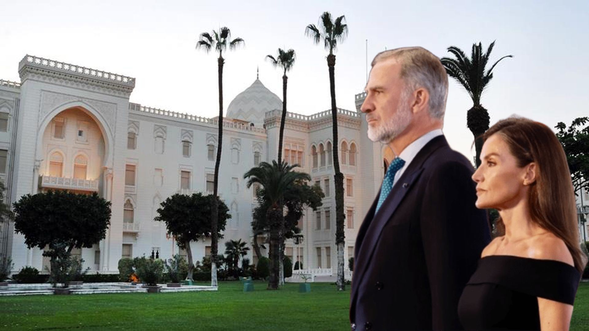 Los reyes y el palacio Egipcio