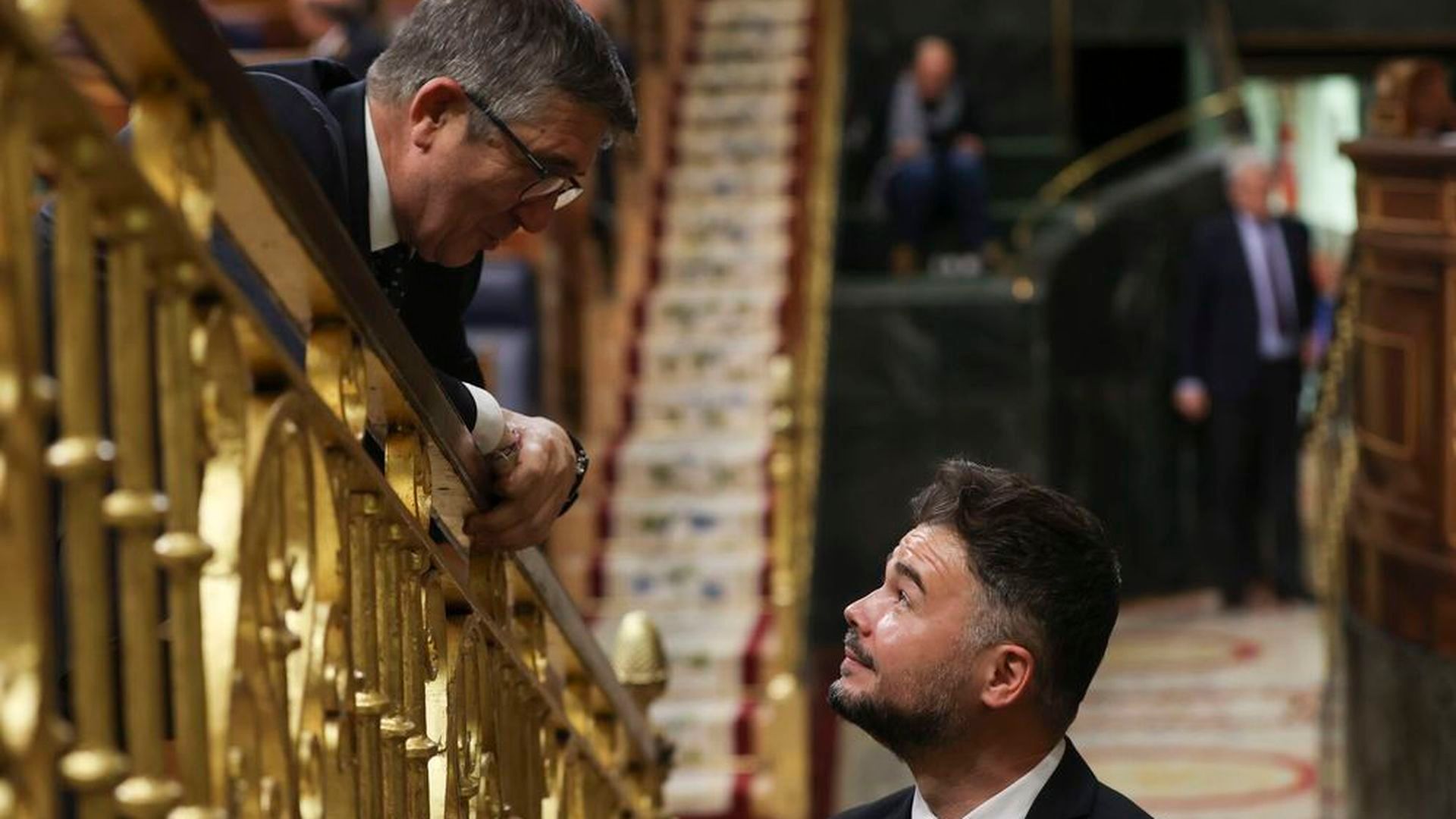 Patxi López y Gabriel Rufián