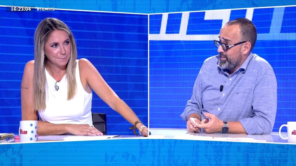 Risto Mejide, a Mar Espinar, portavoz del PSOE en Madrid: "Tu jefa de gabinete se ha puesto en contacto con nosotros"