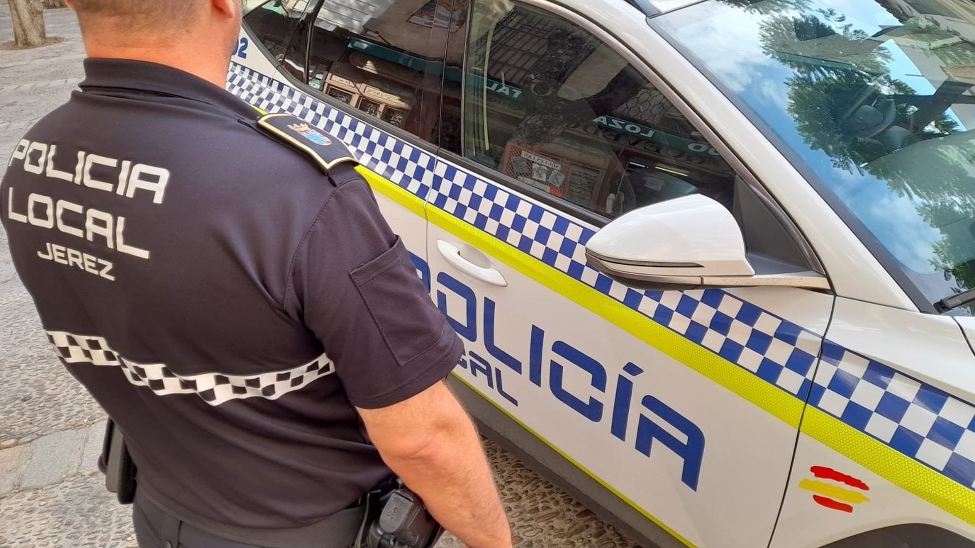 Un agente de la Policía Local de Jerez de la Frontera