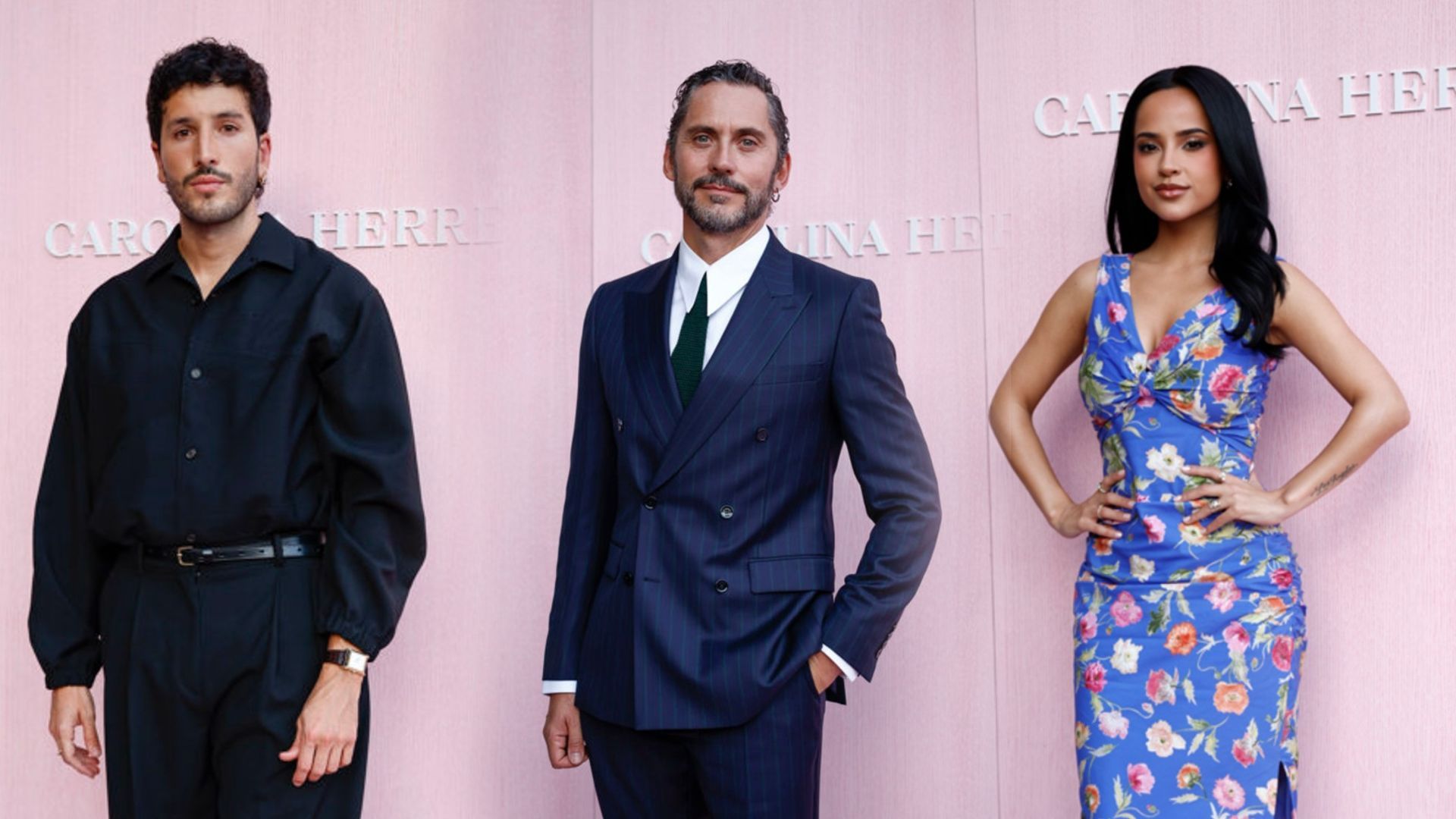 Algunos de los invitados del desfile de Carolina Herrera