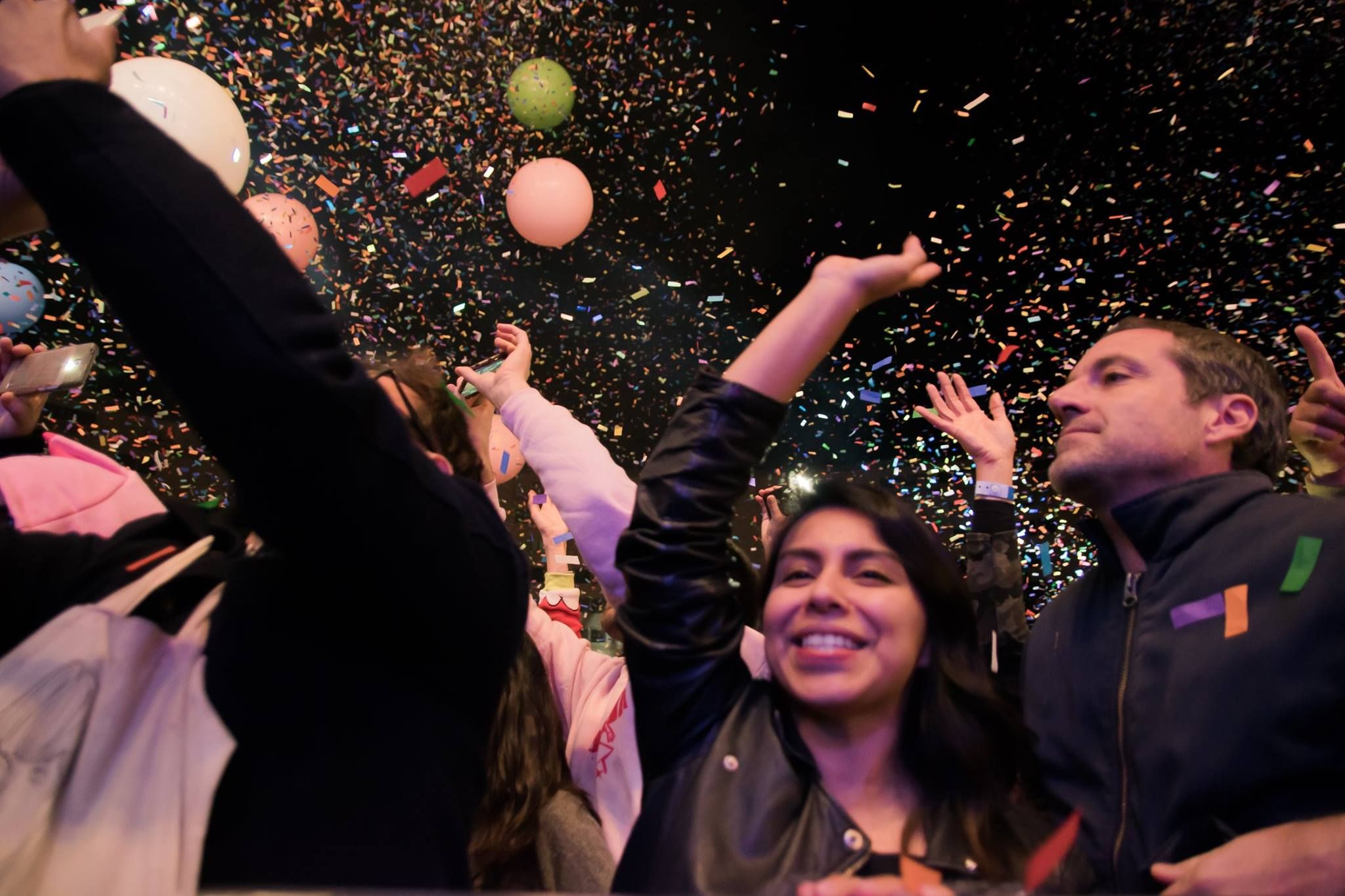 Asistentes al Visor Fest.