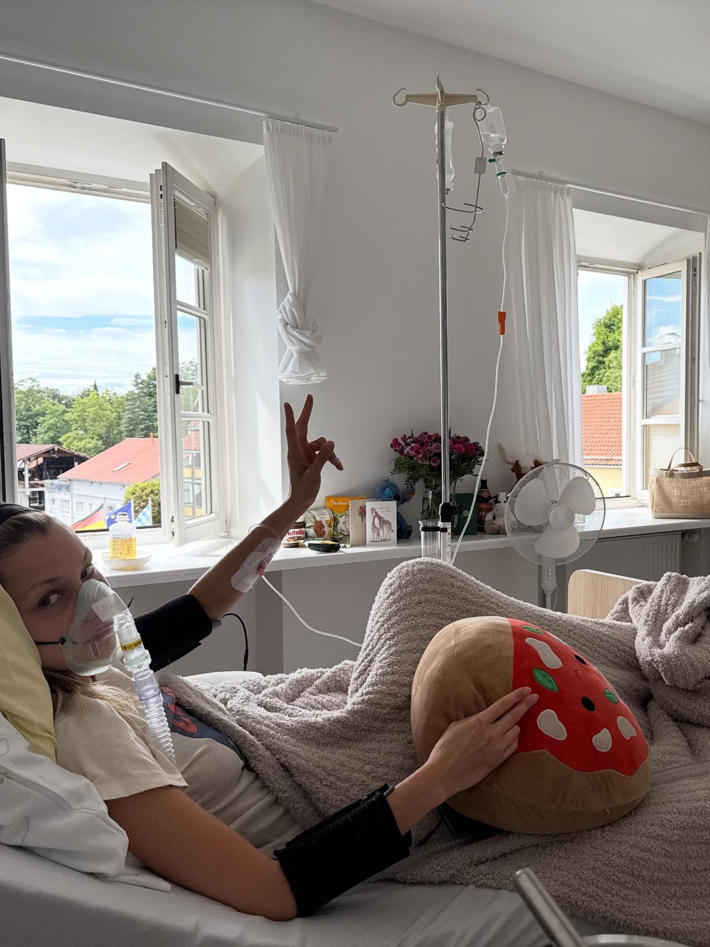 Bella Hadid en el hospital