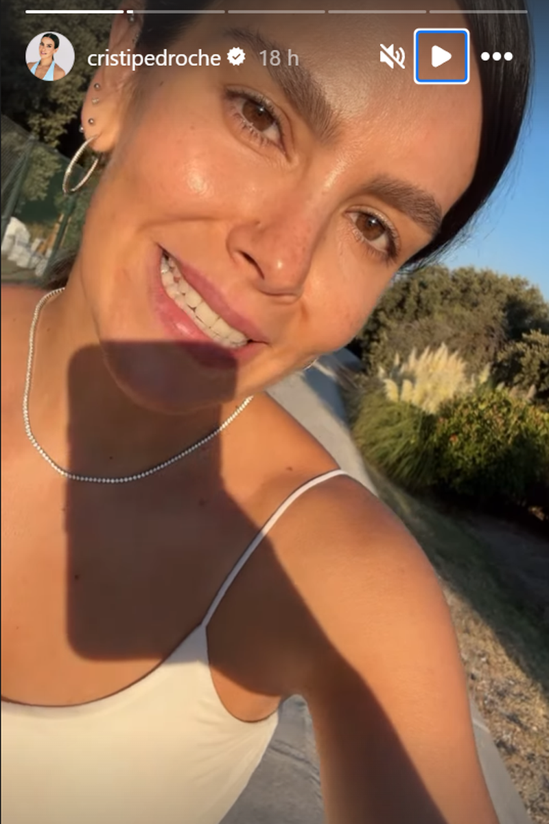Crisitna Pedroche hablando de sus hijas