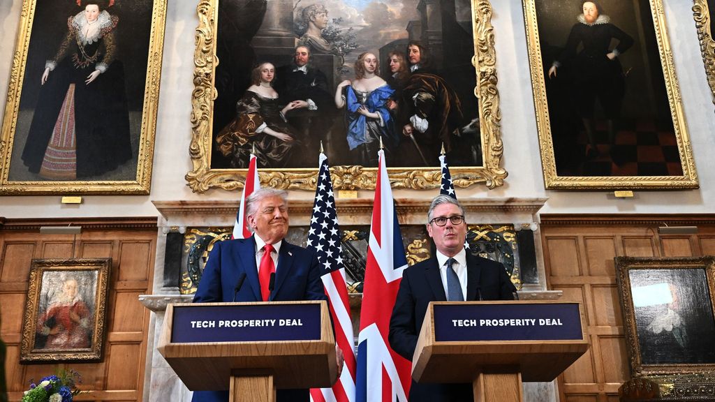 Donald Trump acepta su "discrepancia" con Keir Starmer sobre el reconocimiento del Estado palestino