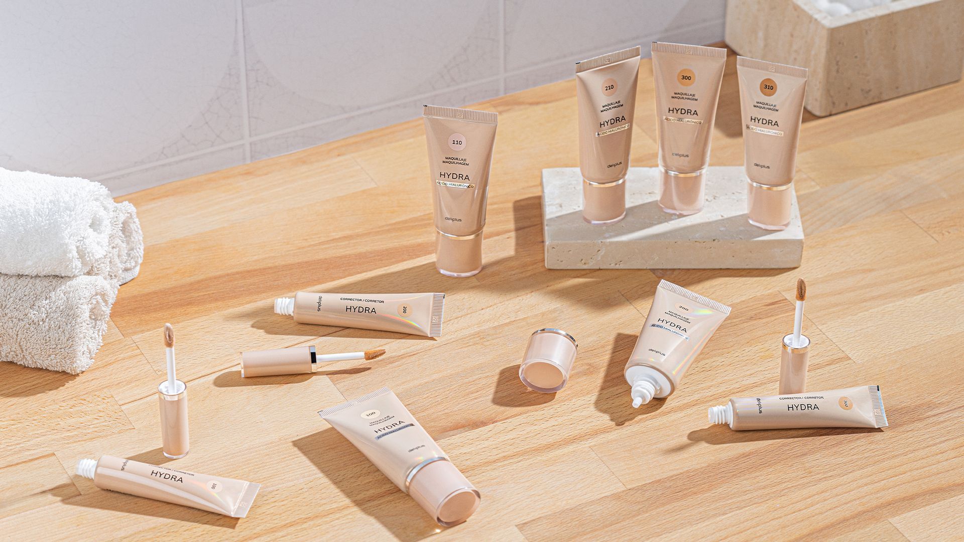 Hydra tiene maquillaje y correctores