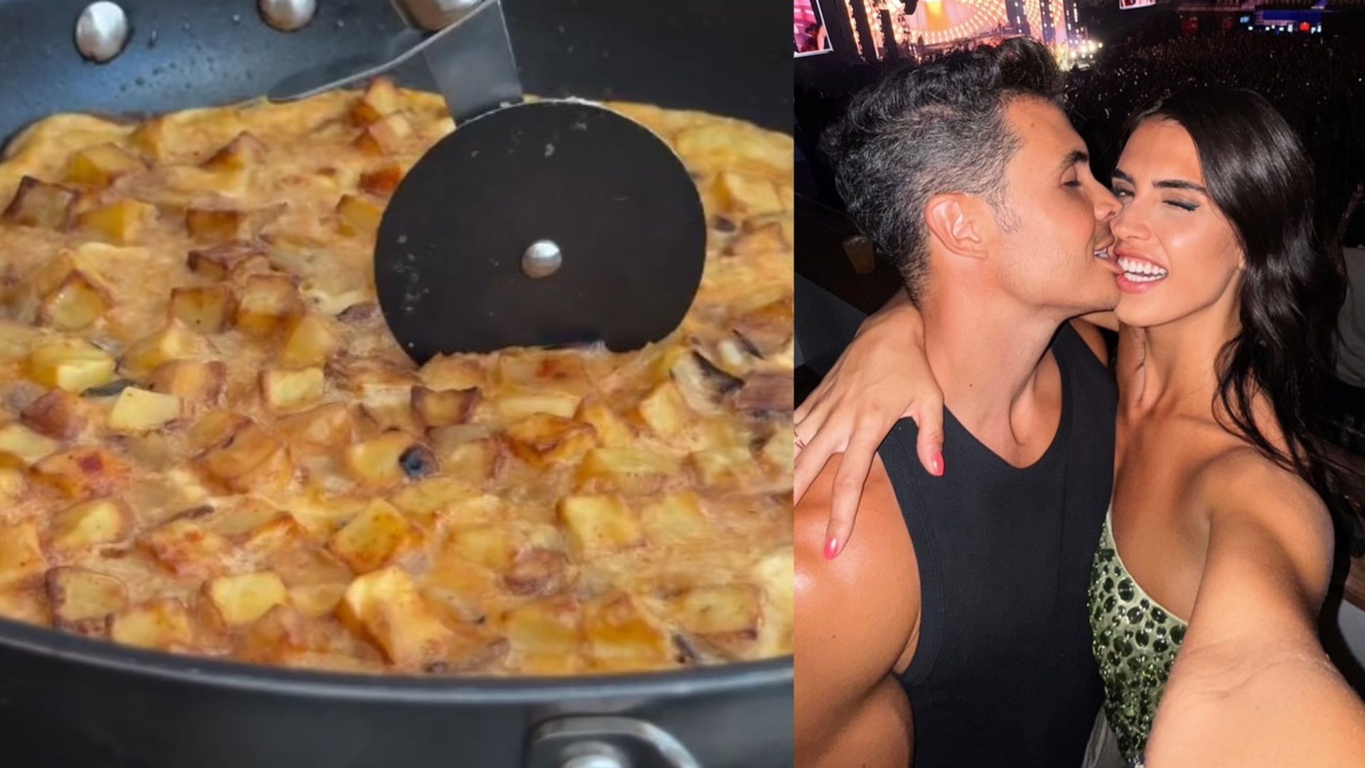 Kiko Jiménez sorprende a Sofía Suescun con una fusión entre tortilla y pizza