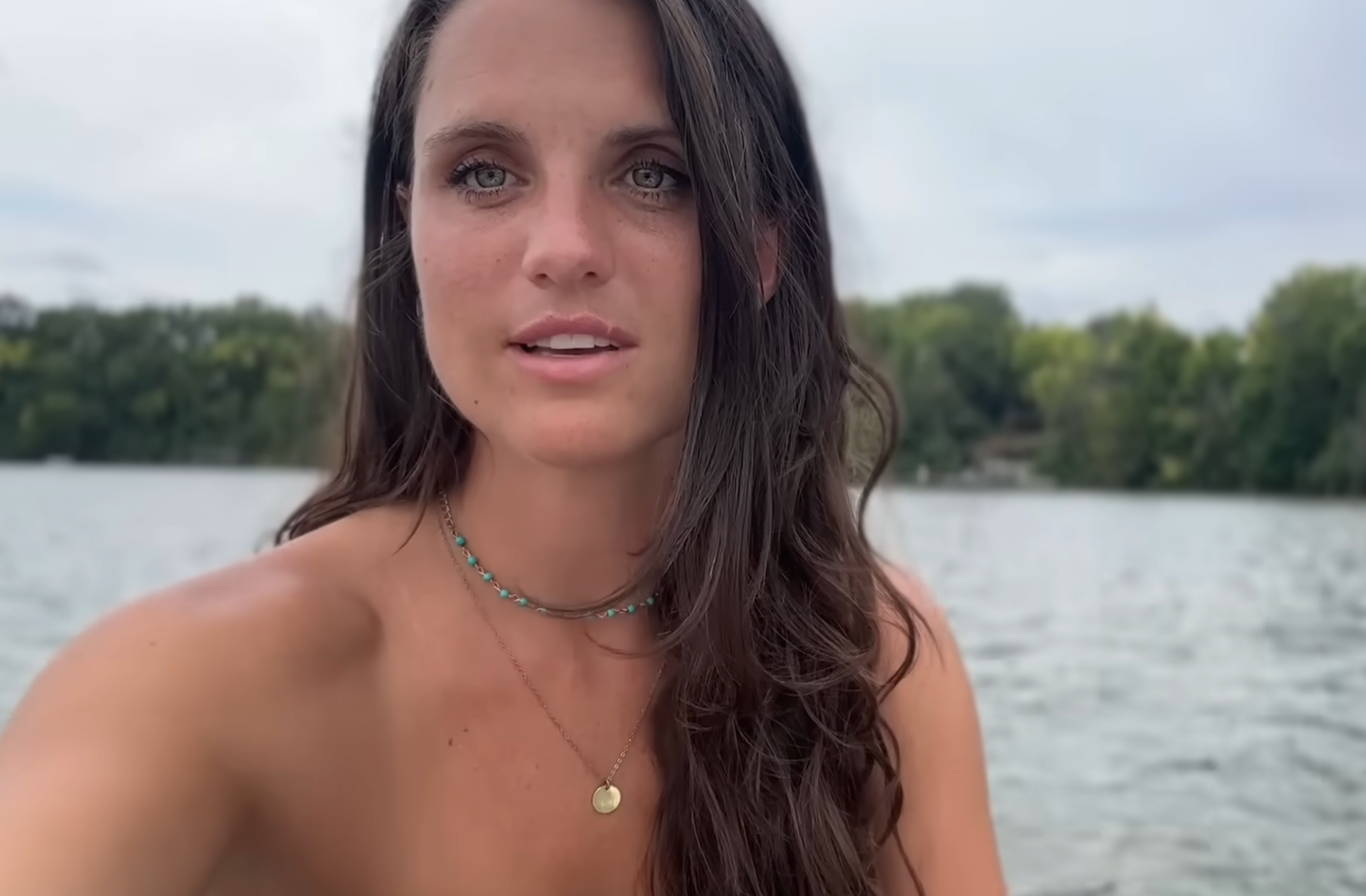 Lauren, en un momento del vídeo