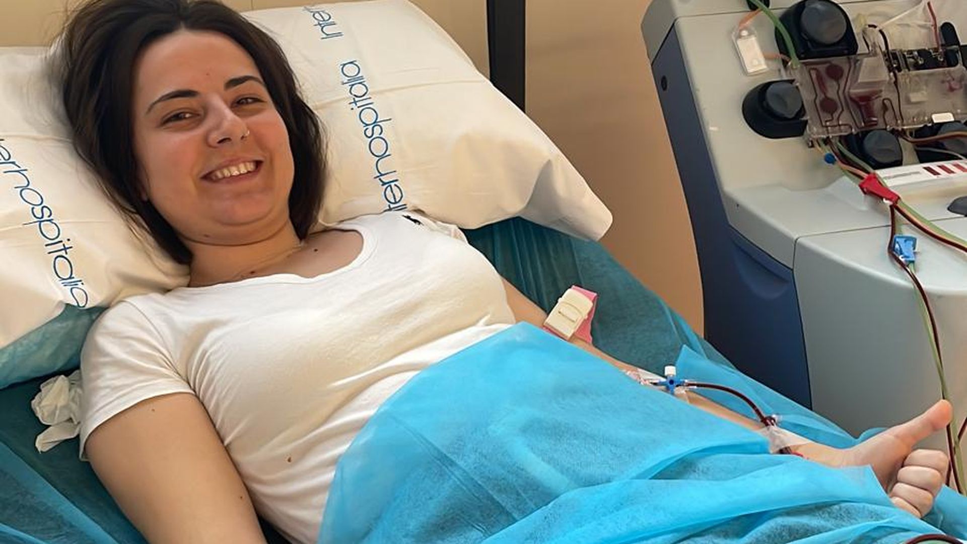 María José, donante de médula ósea