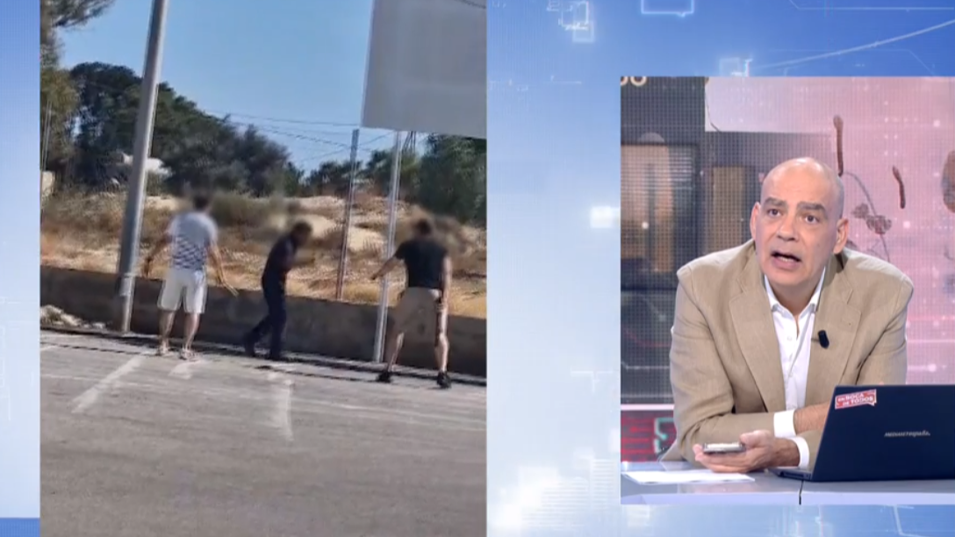 Nacho Abad, al conocer que un hombre se ha suicidado tras golpear a su cuñado con un bate de béisbol: "Estoy en shock" Nacho Abad, al conocer que un hombre se ha suicidado tras golpear a su cuñado con un bate de béisbol: "Estoy en shock"