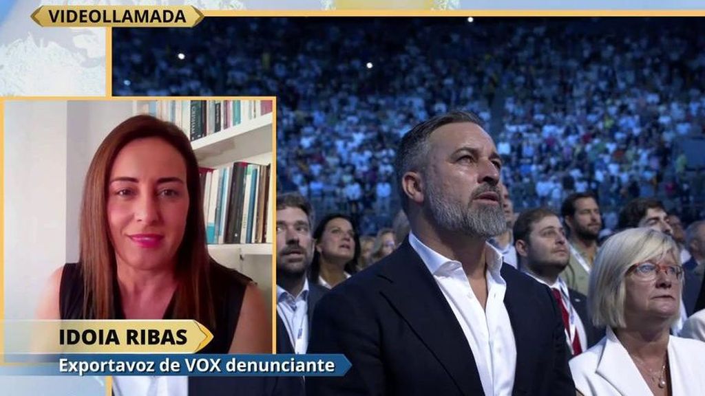 La acusaciones de Idoia Ribas, exportavoz de Vox: "Me vi presionada a transferir al partido ingentes cantidades de dinero público"