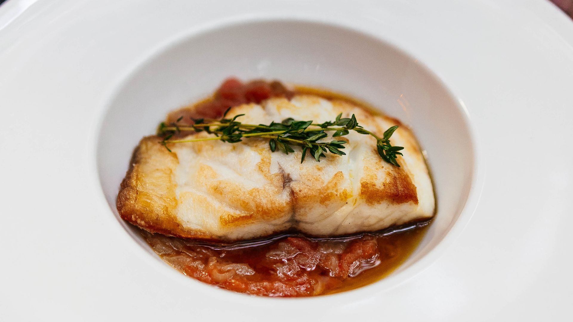 Pescado y caza son dos de las especialidades de la casa