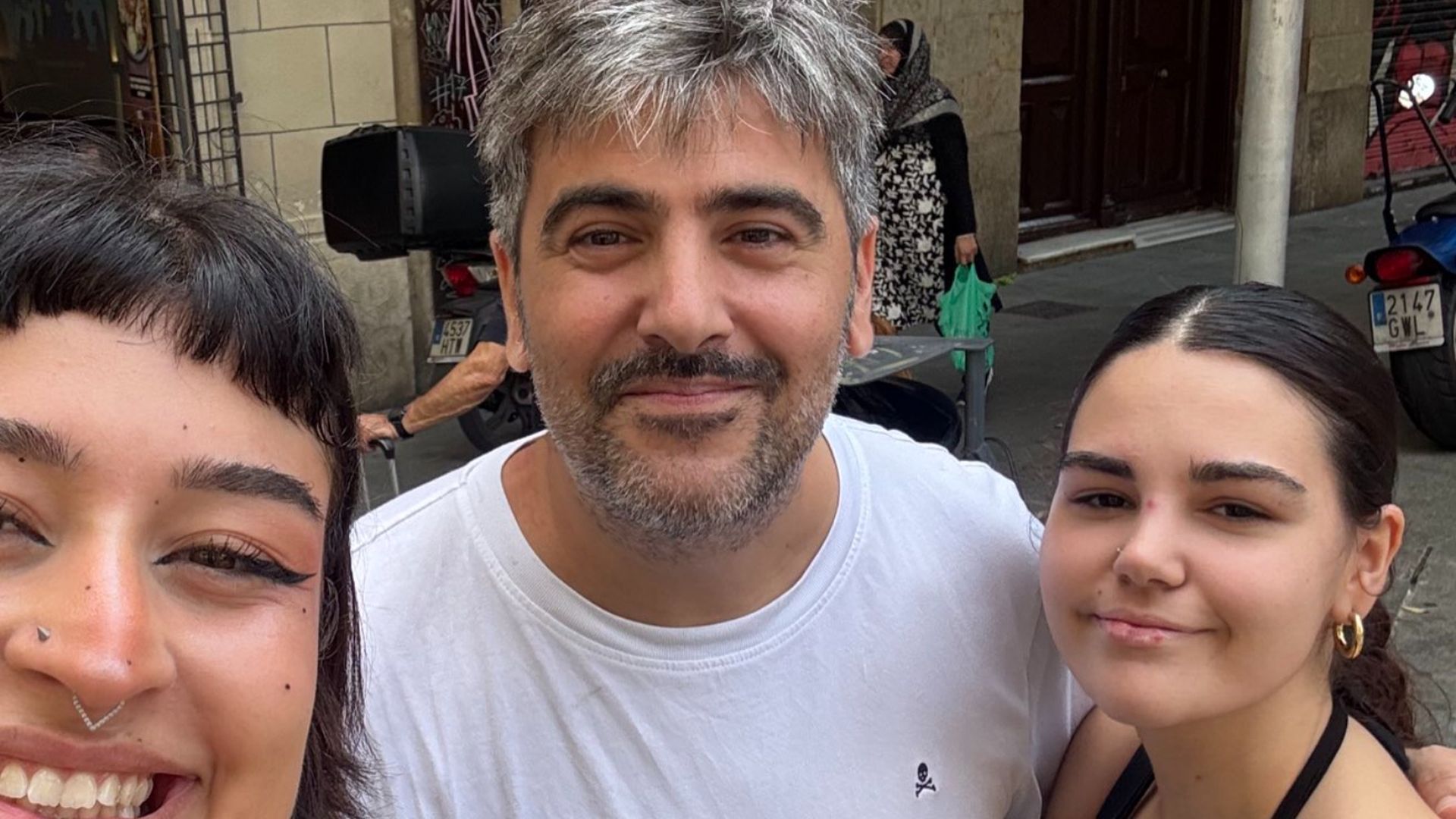 David Muñoz, en su primer día como alumno de la universidad de Barcelona