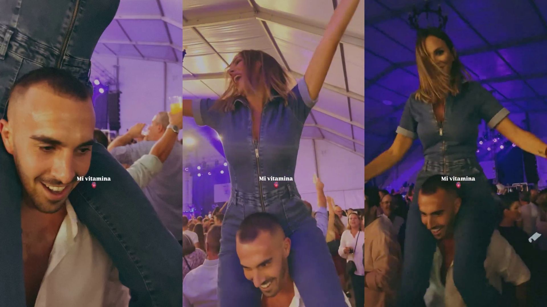 Irene Rosales celebrando su soltería