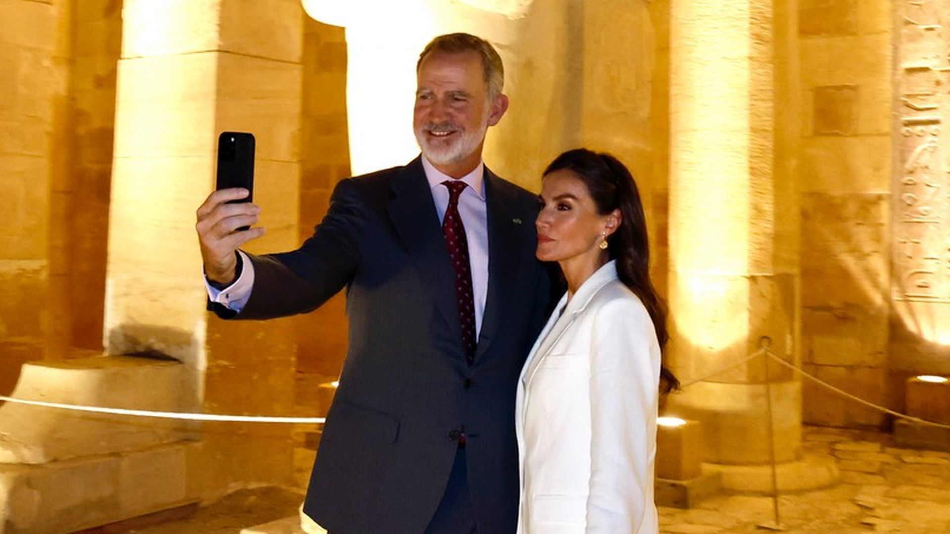 Los reyes en el templo Hatshepsut