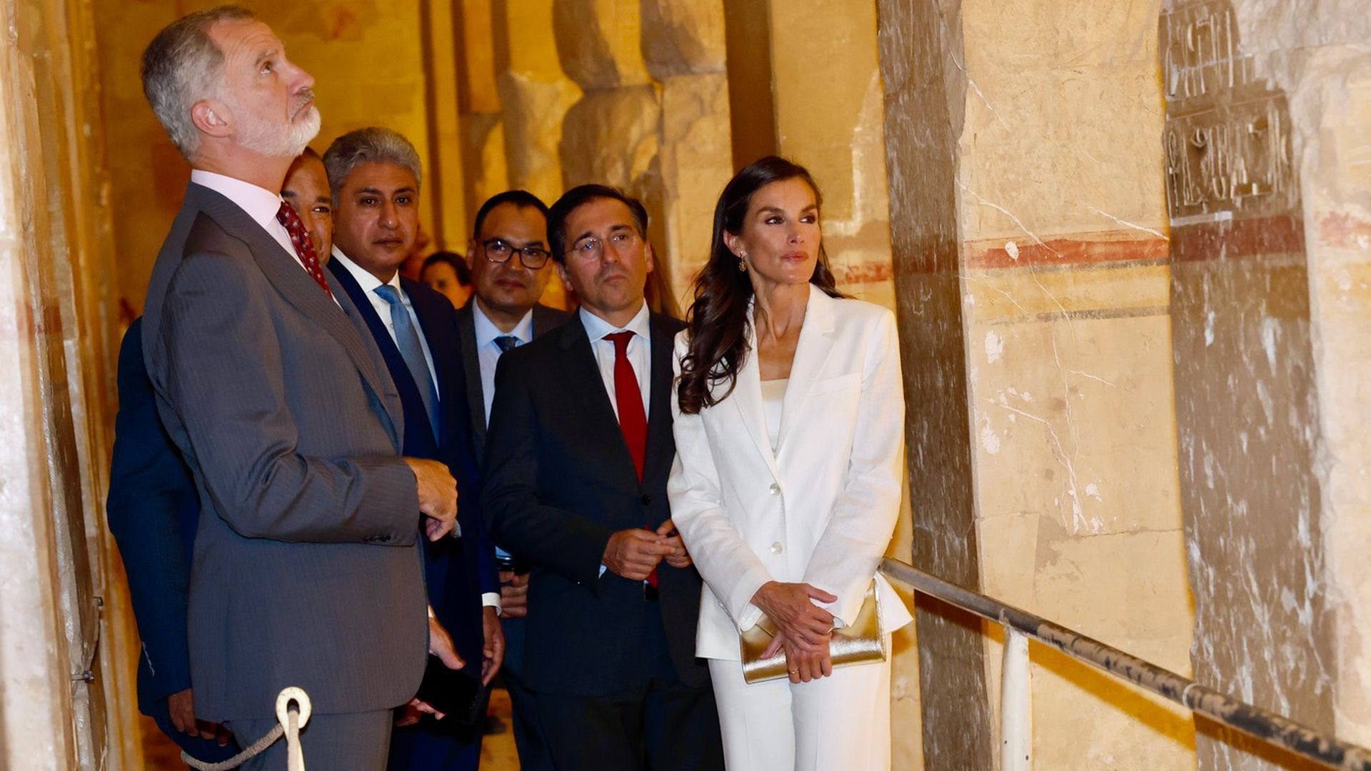 Los reyes en el templo Hatshepsut