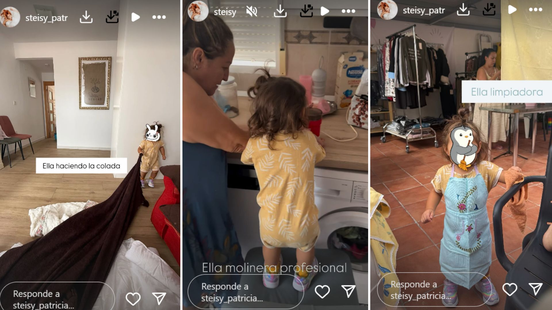 Patricia Steisy enseña lo mucho que ha crecido su hija Athenea