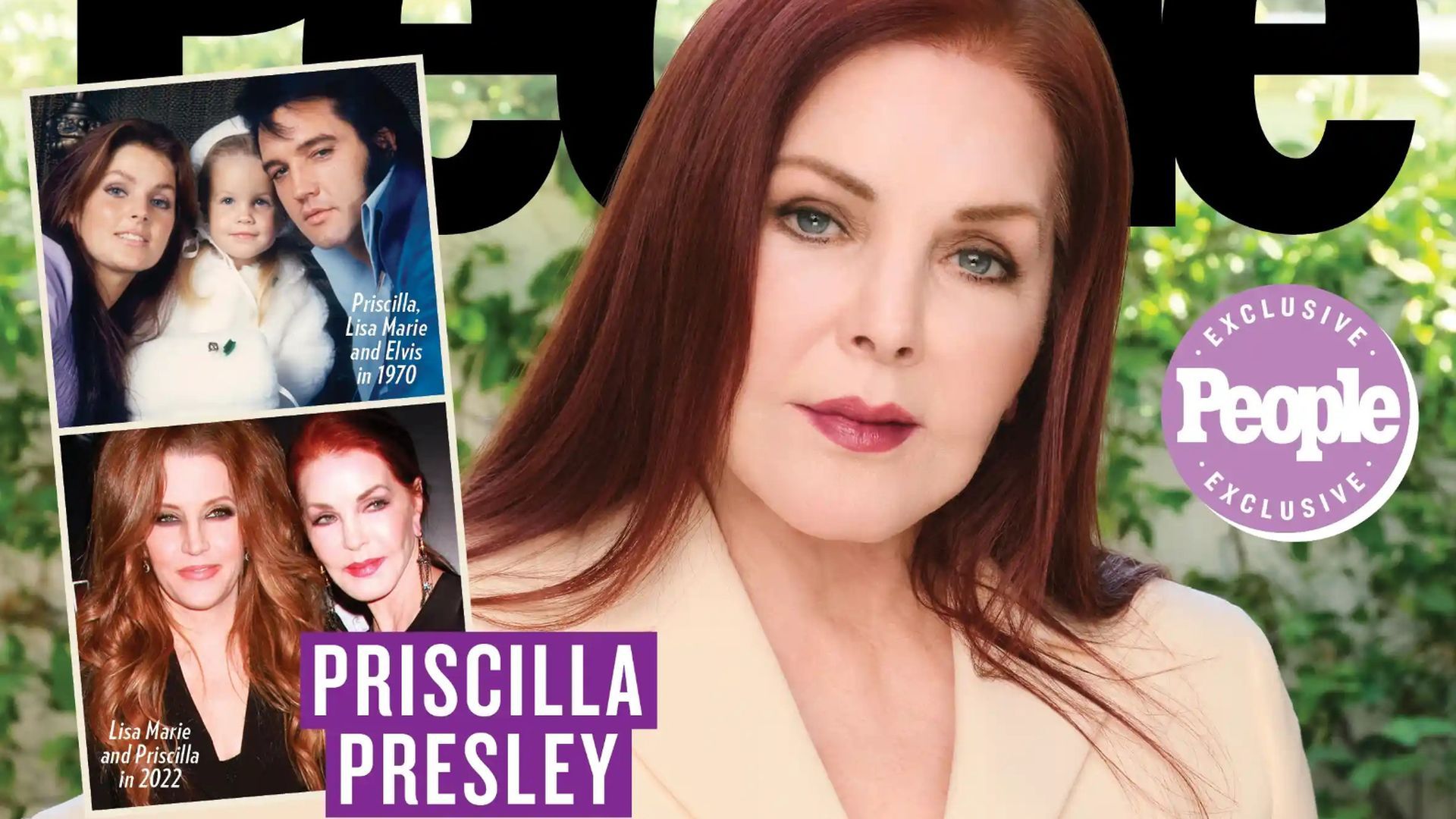Priscilla Presley, en la portarda de 'People'