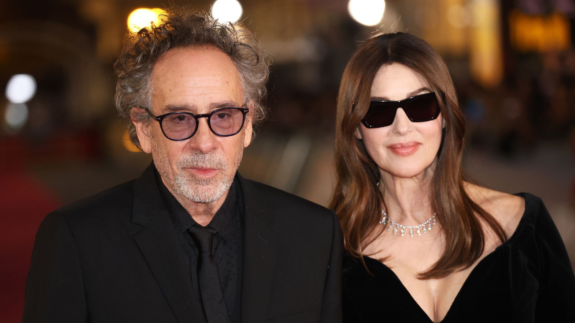 Tim Burton y Monica Bellucci