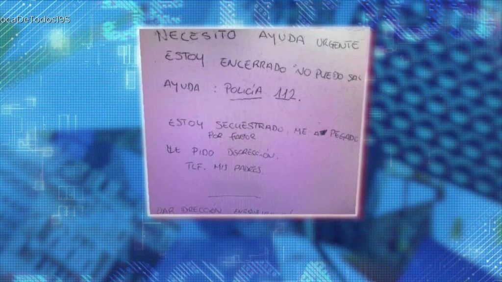 ¡Un mensaje en una servilleta le ha salvado la vida!: la historia de película de un joven secuestrado en Madrid