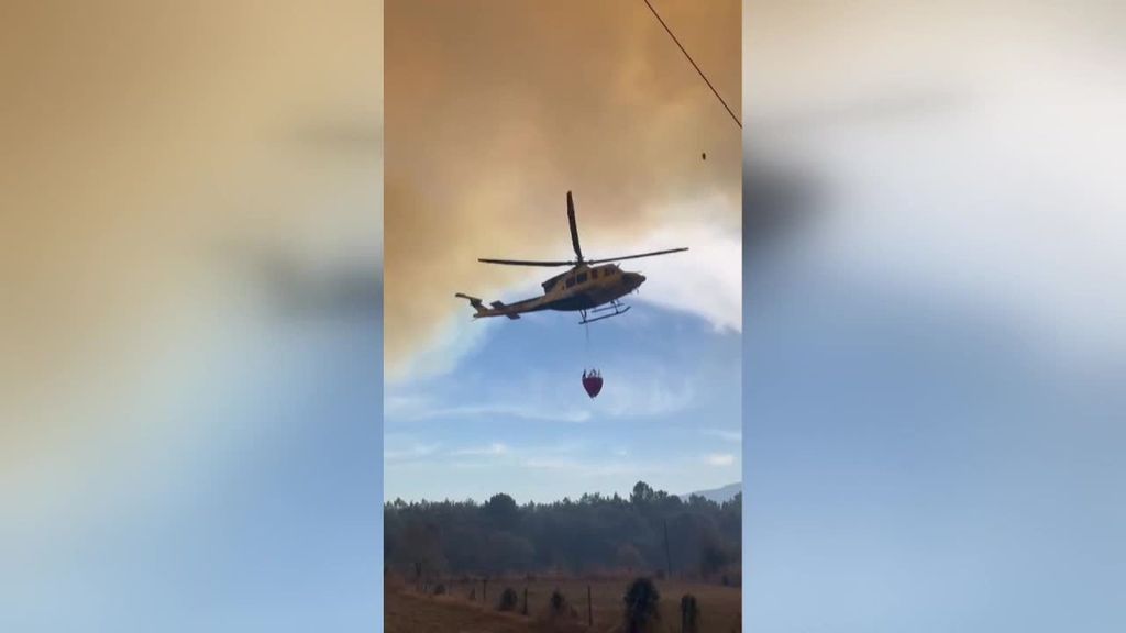 Muere un hombre en un incendio forestal en Lugo