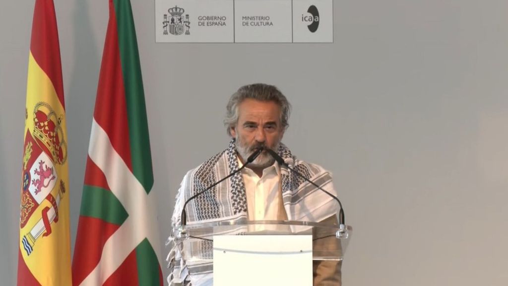 Eduard Fernández, Premio Nacional de Cine, en San Sebastián: "Lo de Gaza es una auténtica barbaridad"