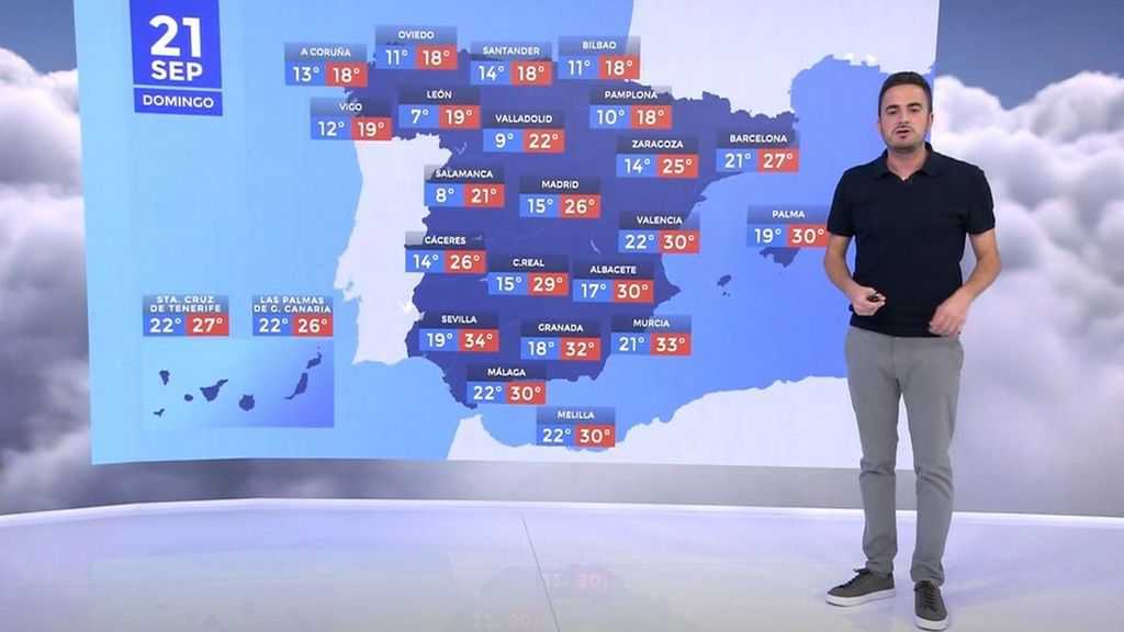 La Península se prepara para el bajón térmico: zonas donde más se sentirá