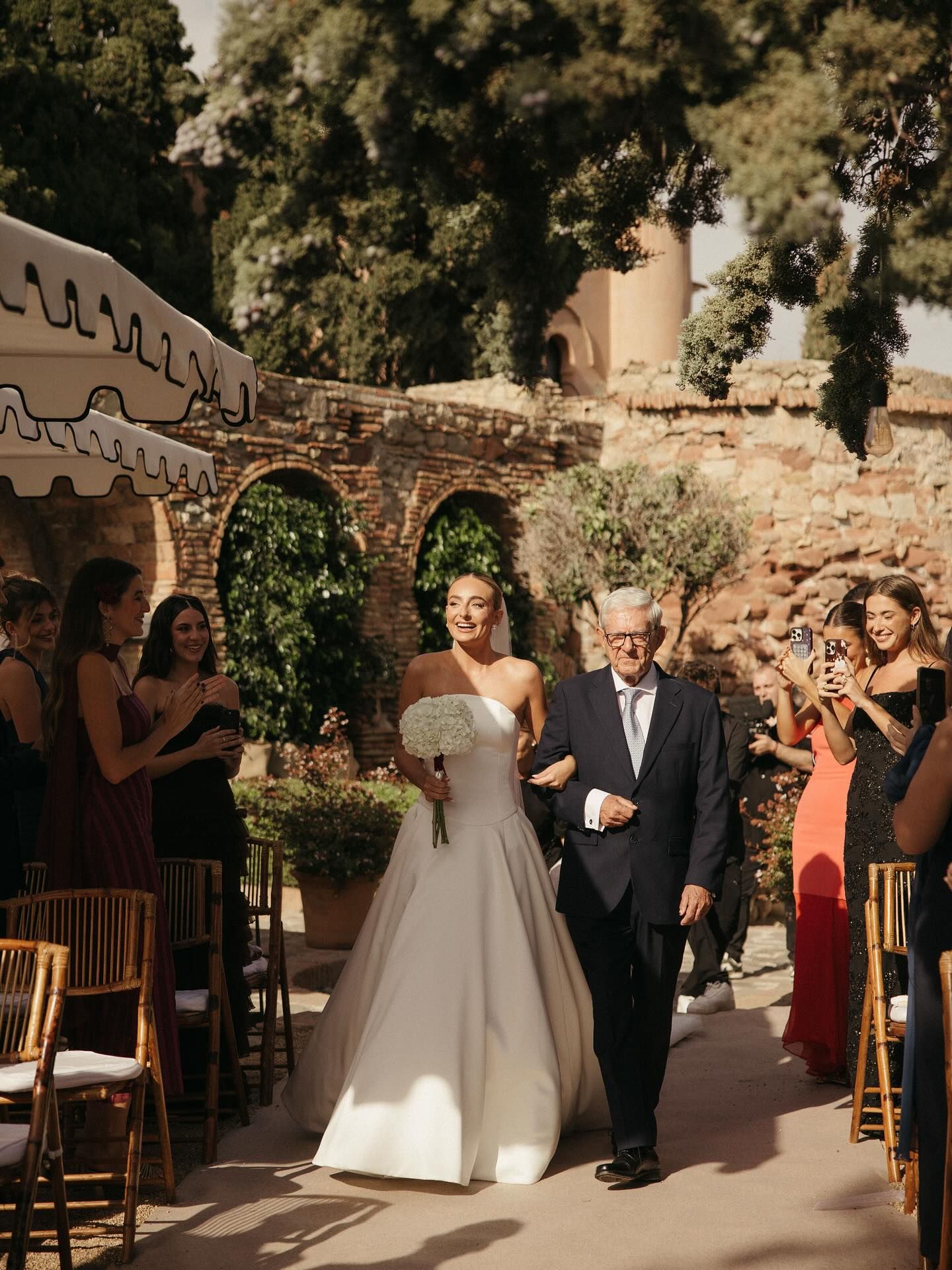 Natalia Palacios, segundo traje de novia