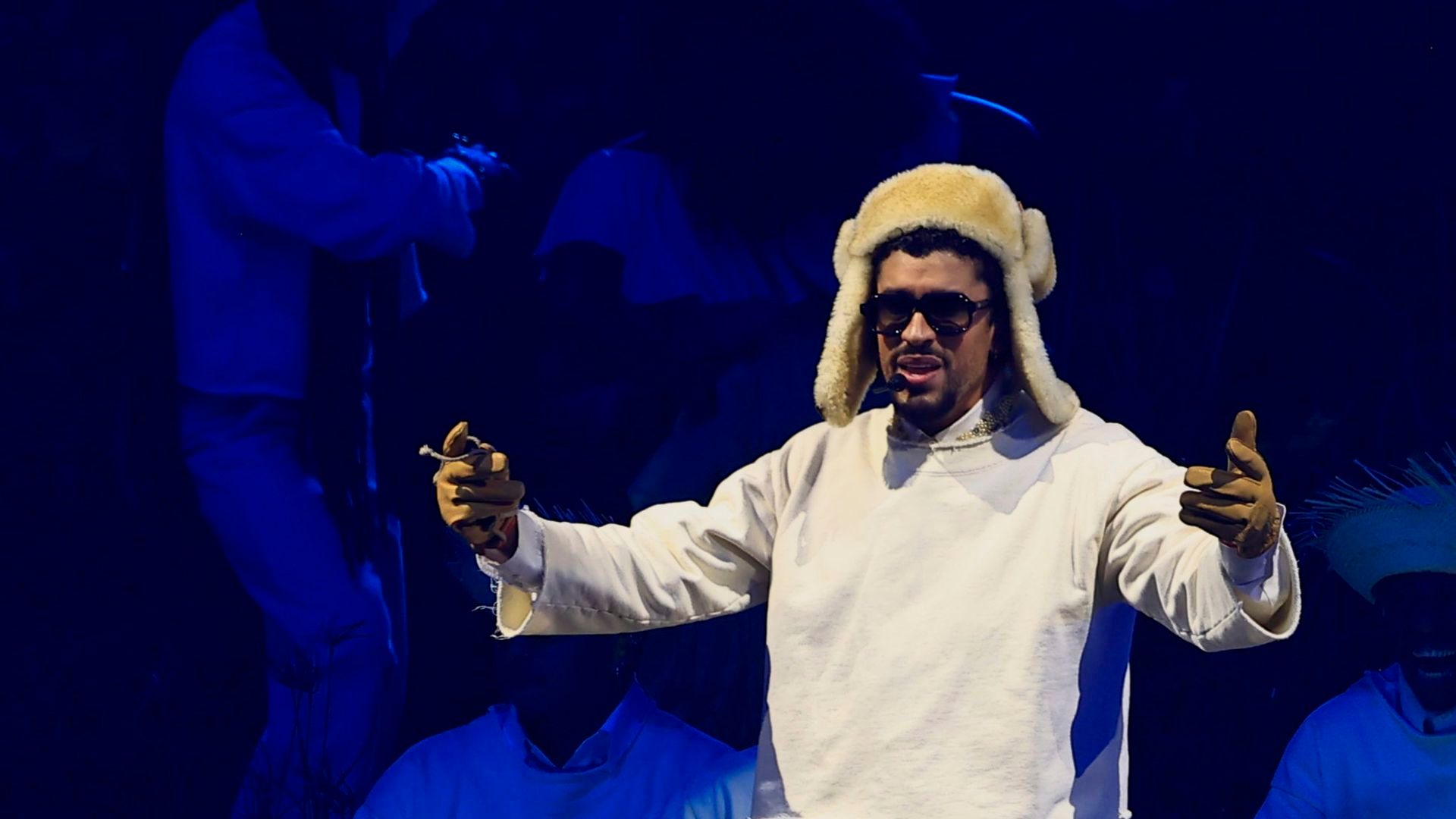 Bad Bunny en el final de su residencia de Puerto Rico