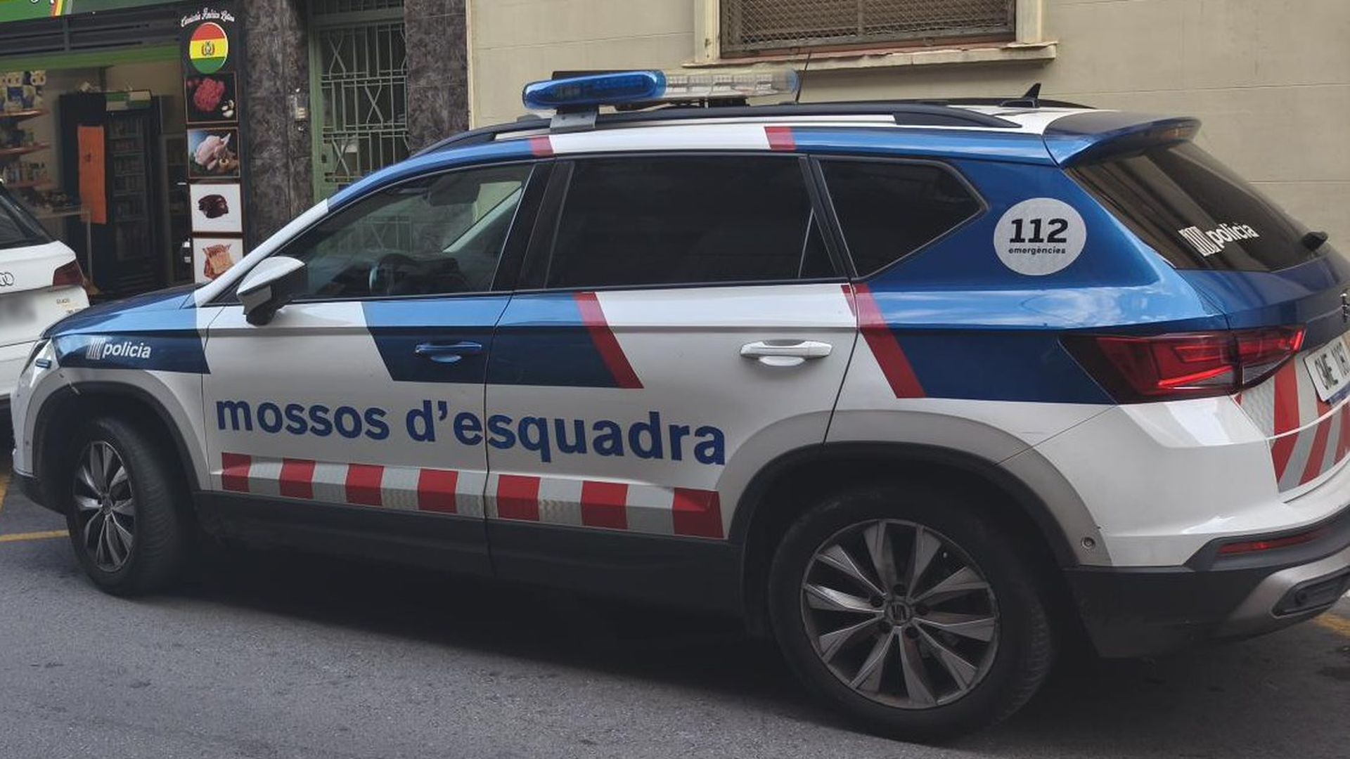 Coche de la policía catalana