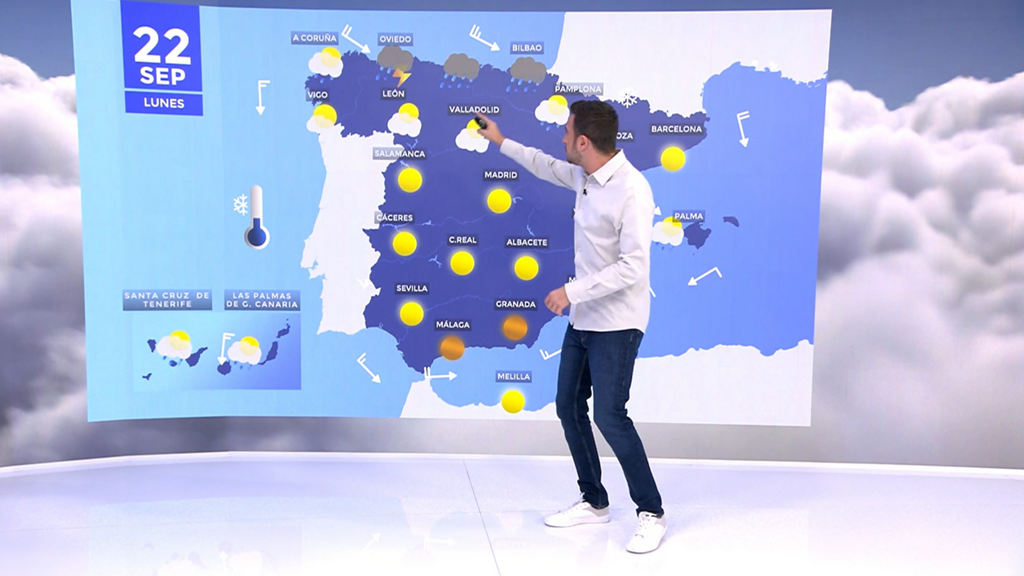 El otoño arranca con un tiempo "desapacible": habrá un desplome de temperaturas